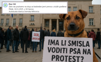 Ima li smisla voditi psa na protest!?