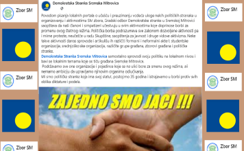 Mitrovačka DEMOKRATSKA STRANKA potvrdila da stoji iza “Zbora”! Studenti povukli podršku nakon ovih saznanja