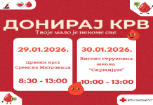 U četvrtak i petak akcije dobrovoljnog davanja krvi