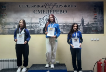 Anastasija Krajina pionirski šampion Srbije u streljaštvu