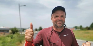 Ivan iz Šida prepešačio zaleđeni Bajkal, a sada pešači od Gračanice do Ostroga