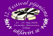 Najava 12. Festivala pijanizma u Sremskoj Mitrovici