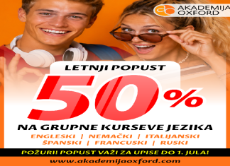 AKADEMIJA OXFORD: Iskoristite letnji popust i upišite kurs jezika uz 50% popusta!