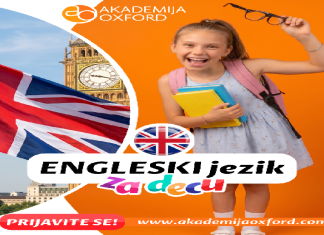 U toku je upis na kurs engleskog jezika za decu u Akademiji Oxford