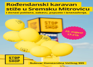 Rođendanski karavan stiže u STOP SHOP SREMSKA MITROVICA: Pokloni, popusti i iznenađenja za sve generacije!
