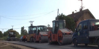 U toku asfaltiranje deonice puta Noćaj – Salaš Noćajski – Mačvanska Mitrovica